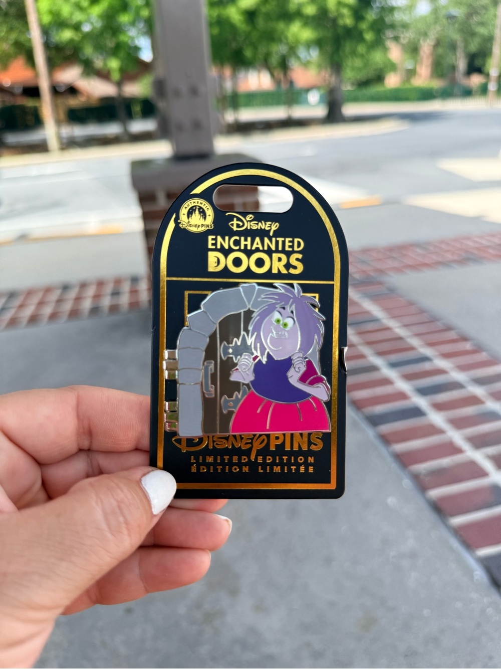 2026 Disney Park Enchanted Doors Pin 5 Of 12 Madam Mim Sword In The Stone Pin